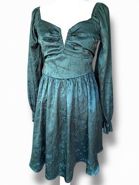 Inspired Hearts | Dresses | Light Green Floral Romper | Poshmark